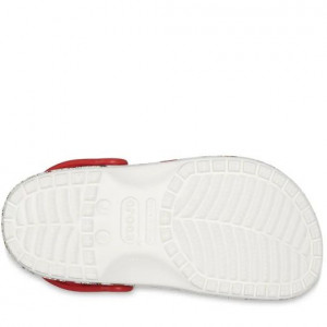 Crocs Sandale plaja Baieti Peanuts Classic Clog T White Multi incaltaminte copii bigstep
