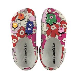 Sandale plaja fete Crocs Classic Marimekko Clog - Img 4