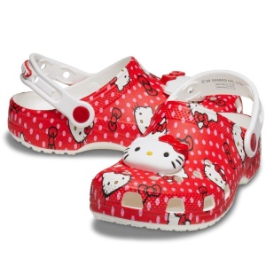 Crocs Hello Kitty Classic Red Clog 210577-90H