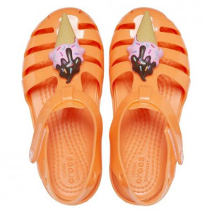 Sandale plaja fete Isabella Charm Sandal T Persimmon - Img 4