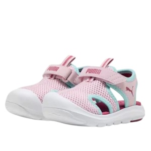 Sandale plaja fete Puma Fun Racer Sandal Mesh V Inf Rose Mauve - Img 3