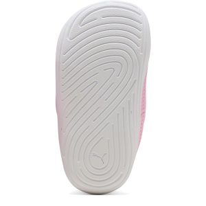 Sandale plajă fete Puma Kitten Summer Pink Shimmer — vedere de sus și talpa