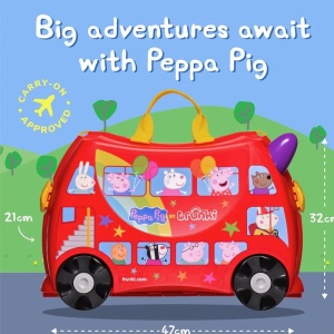 Trunki Valiza PEPPA-PIG Party Bus 0064-GB01 accesorii copii bigstep