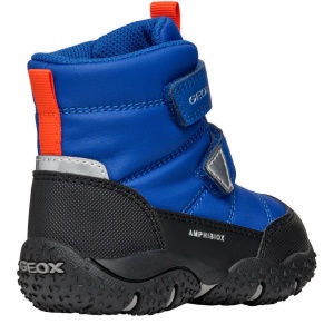 Apreschi impermeabil băieți Geox Baltic Boy B Abx Royal Orange — vedere din față
