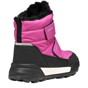 Apreschi impermeabil fete Geox Trekkyup Girl B Abx Fuchsia Black — vedere din față