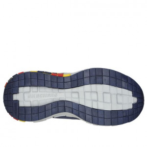 Cizme baieti Mega Craft Cuboforce Navy Red - Img 3