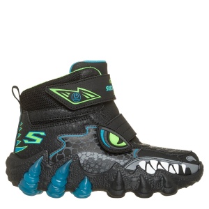 Ghete băieți Skechers Skech-O-Saurus Lights Black