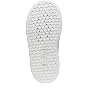 Ghete fete Geox Eclyper Girl White Lavender - talpa - B465MA/0BCKC/C1030