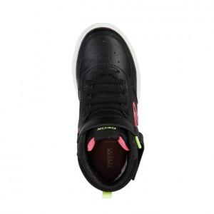 Ghete Fete J Djrock Black Fuchsia colectia Geox Respira