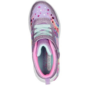 Ghete fete Skechers Unicorn Dreams Magic Lavender - Img 4