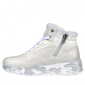 Skechers Ghete Fete Uno Lite Camo Silver Gray