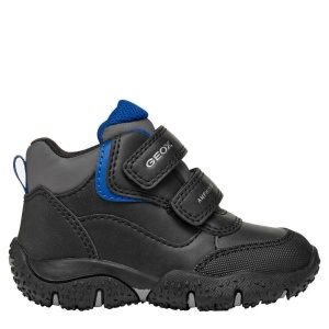 Ghete impermeabile băieți Geox Baltic Boy B Abx Black Royal