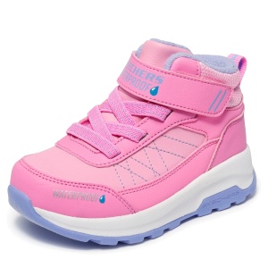 Ghete impermeabile fete Skechers Storm Blazer Pink Lavender — vedere laterală detaliată