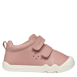 Pantofi barefoot fete Geox Steppieup Girl Rose