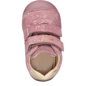 Pantofi bebeluși Geox Tutim Pink Platinum - B9440B/007NF/C8233 - de sus