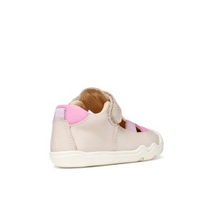 Pantofi decupati fete Steppieup Ivory Pink - Img 5