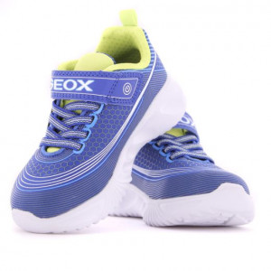 Geox Pantofi sport baieti Assister B.A Royal Lime