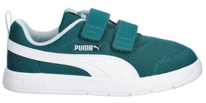 Pantofi sport baieti Courtflex V3 Mesh PS Emerald Ice-Puma White