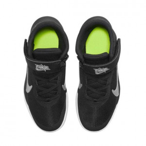Pantofi sport baieti DD7302 Team Hustle FlyEase Black Metalic