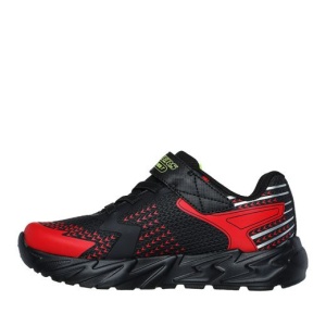 Skechers Pantofi sport Baieti Flex-Glow Bolt Black Red L incaltaminte copii bigstep