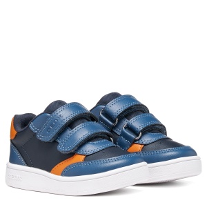 Pantofi sport băieți Geox Eclyper Boy Navy/Orange ( ) - B555LA/000BC/C0659 - perechea