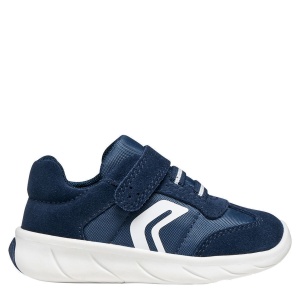 Pantofi sport băieți Geox Foot-Run Boy Lt Navy/White