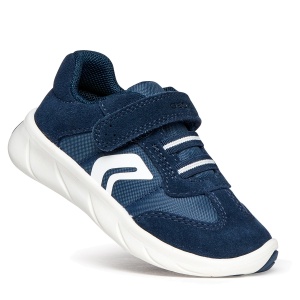 Pantofi sport băieți Geox Foot-Run Boy Lt Navy/White - B660KA/0FU22/CB41Z - unghi