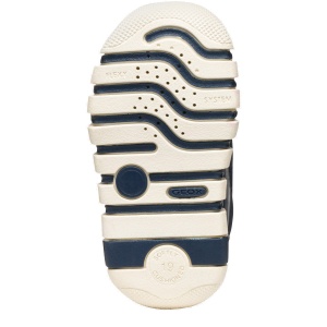 Pantofi sport băieți Geox Iupidoo Navy Red — talpa