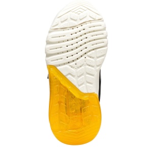 Pantofi sport băieți Geox J Ciberdron Boy Black Yellow — talpa