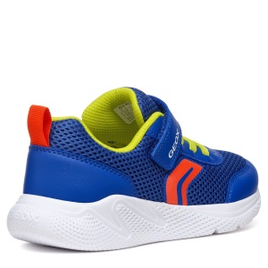 Pantofi sport băieți Geox Sprintye Boy Royal Red - vedere din față - J36GBA/01454/C0833