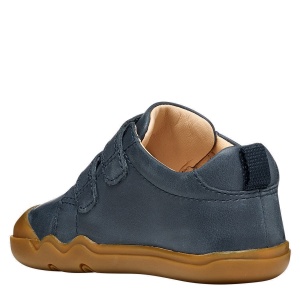 Pantofi sport băieți Geox Steppieup Boy Navy — vedere din spate