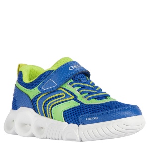 Pantofi sport baieti Wroom B.B Royal Lime — vedere în perspectivă