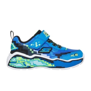 Pantofi sport baieti Mega Scene Blue Lime N