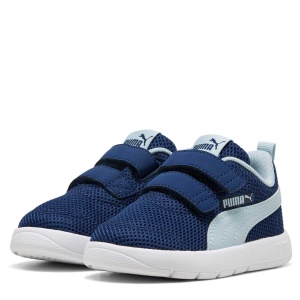 Pantofi sport băieți Puma Courtflex V3 Mesh Inf Blue Jewel-Lucite