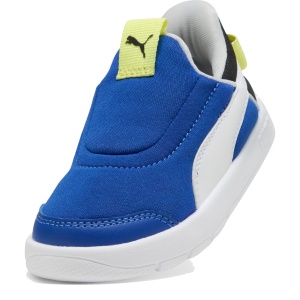 Pantofi sport băieți Puma Courtflex v3 Sliptech Inf Vivid Blue — vedere în perspectivă
