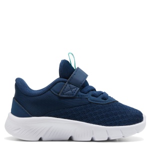 Pantofi sport băieți Puma FlexFocus Modern Blaze Fade AC+ Inf Persian Blue-Intense Mint - vedere laterală opusă - 313849/02