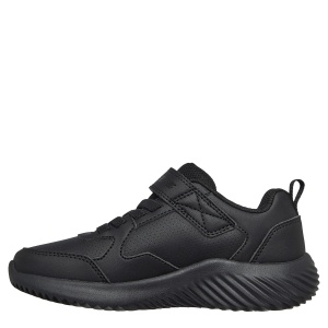 Pantofi sport băieți Skechers Bounder Power Study Black — vedere din față