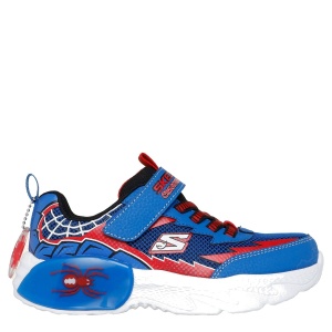 Pantofi sport băieți Skechers Creature Crawlers Blue Red
