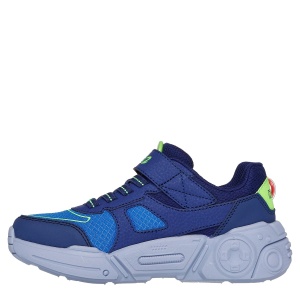 Pantofi sport băieți Skechers Game Kicks Gametronix 2.0 Navy — vedere din față