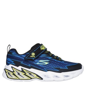 Pantofi sport băieți Skechers Light Storm 2.0 Black Blue