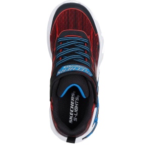 Pantofi sport băieți Skechers Light Storm 2.0 Black Red - Img 4