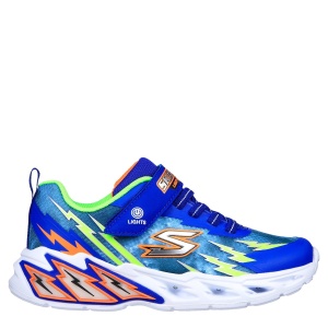 Pantofi sport băieți Skechers Light Storm 2.0 Blue Lime