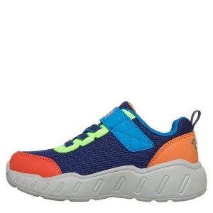 Pantofi sport băieți Skechers Play Scene Navy Multi — vedere din față