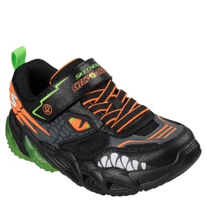 Pantofi sport băieți Skechers Skech-O-Saurus Lights 3.0 Negru - 400175LC/BKLM - profil