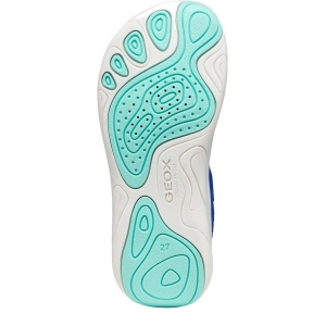 Pantofi sport barefoot băieți Geox Foot-Run Boy Royal Watersea — talpa