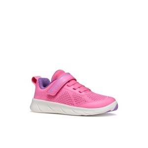 Geox Pantofi sport fete Foot-Run Girl Pink Lavender J65PCA-06K9J-CE88Q încălțăminte copii bigstep