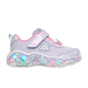 Skechers Pantofi sport fete 303066N/LVMT S Lights-Lil Butterfly Bliss incaltaminte copii bigstep