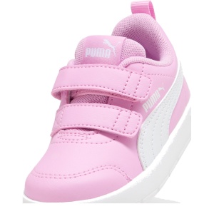 Pantofi sport fete Courtflex V3 V Inf Mauve Glow-PUMA White - 310252/21 - unghi 3/4