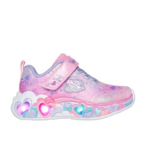 Skechers Eternal Heart Lights Pink Multi N 302696N-LPMT incaltaminte copii bigstep