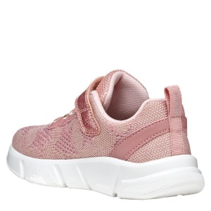 Pantofi sport fete Geox Aril Girl Lt Rose — vedere din spate